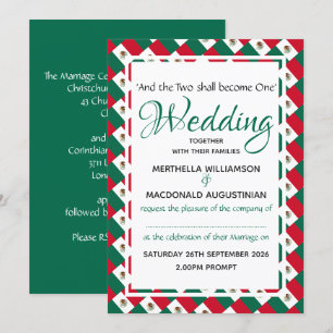 Invitation MEXICO Fête Mariage personnalisée Occasion