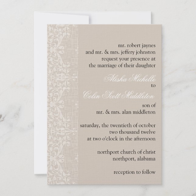 Invitation Middleton (Devant)