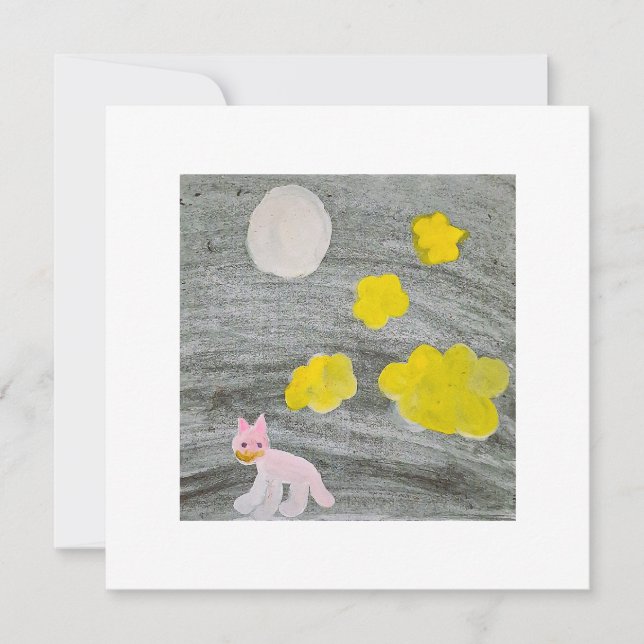 Invitation Midnight Kitty Adventure_Invitation Card (Devant)