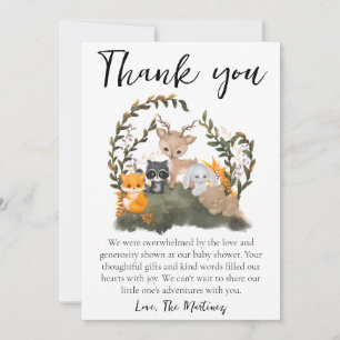 Invitation mignon baby shower de messages de remerciement car