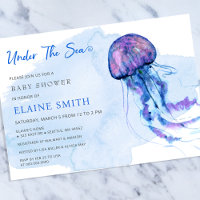 mignon Sous la mer méduse baby shower