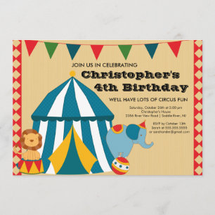 Invitation MIGNONNE de fête d'anniversaire de