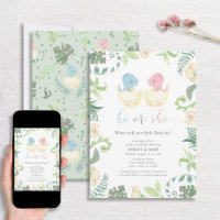 Mignonne Il ou Elle Dinosaure Genre Révéler Jungle