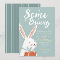 Mignonne Lapin Blanc Un Petit Lapin Qui Tourne Un