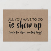 Mignonne servante d'accueil / Maid of Honor Propos