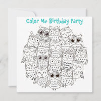 *~* Mignons OWLS SILLY Personnalisable COULEUR MOI