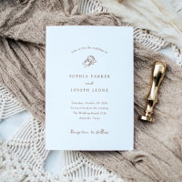 Mini-fer à cheval | Mariage Brown rustique