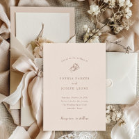 Mini-fer à cheval | Mariage neutre et Brown