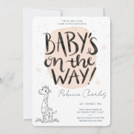 Invitation Minimal Baby Shower 