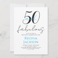 Minimal Fifty et Merveilleux 50e Anniversaire