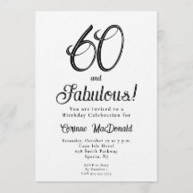 Minimal Soixante et Merveilleux 60e Anniversaire