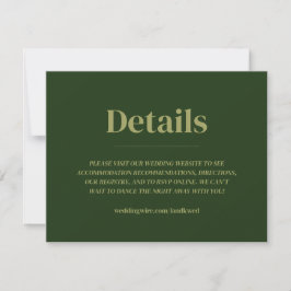 Invitation minimale de Mariage ovale