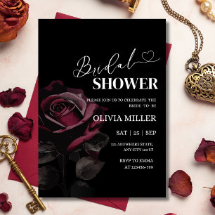 Invitation minimale pour une fête de mariage éléga