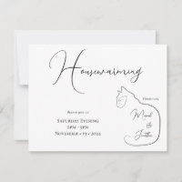 Minimalisme assis Chat Noir & Blanc Ménage