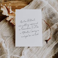 Minimaliste Moderne Simple Noir Blanc Enregistrer 