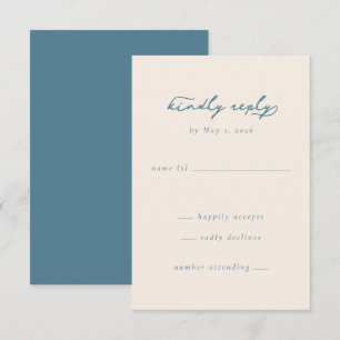 Invitation Minimaliste Turquoise Élégant