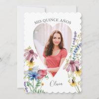 Mis Quince Anos Fleur sauvage photo Quinceanera