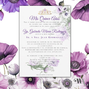 Invitation Mis Quince Años Modernos