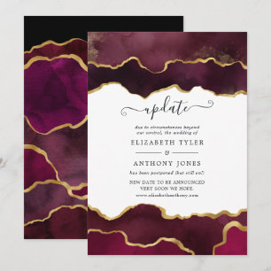 Invitation Mise à jour du Mariage d'âge de la Bourgogne et de