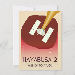 Invitation Mission Hayabusa 2 Art spatial