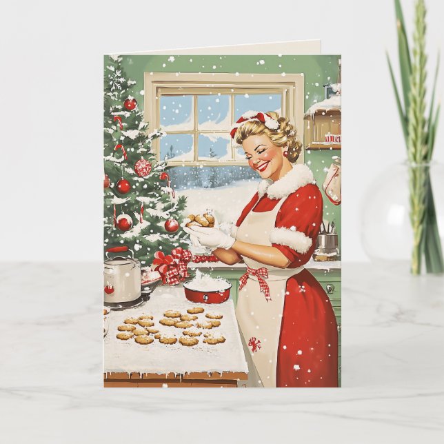 Invitation Mme Claus Plaisir De La Cuisine De Vacances (Devant)