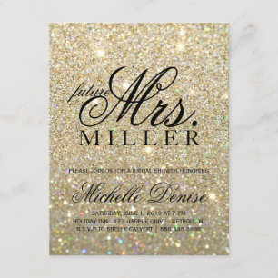 Invitation - Mme ouvrière BridalShower3 de parties