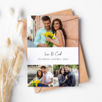 MOD Para Photo Trio H Enregistrer la date - Petit