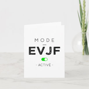 Invitation Mode EVJF activé