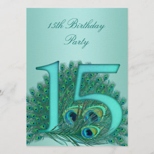 Invitation modèle d'âge de 15 ans