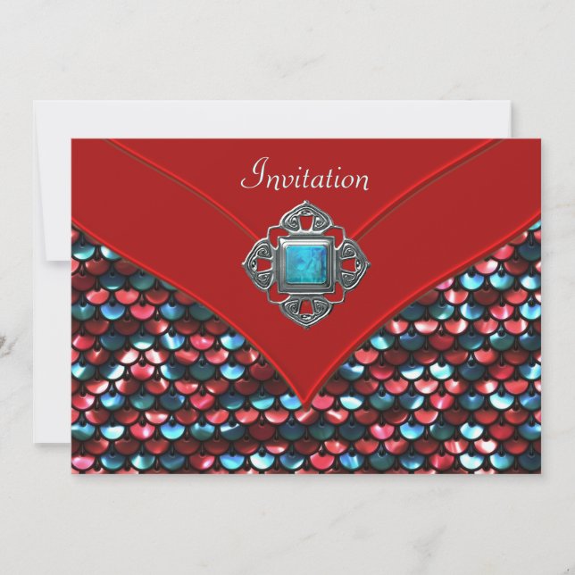 Invitation Modèle de fête pour toutes occasions avec sequins  (Devant)