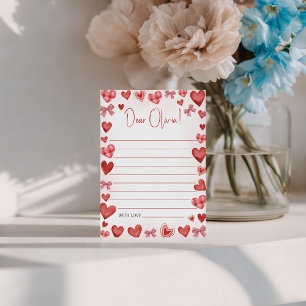 Invitation Modèle de lettre imprimable pour enfants Chéri