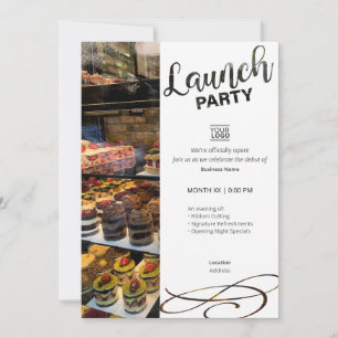 Invitation Modèle d'invitation à une soirée de lancement