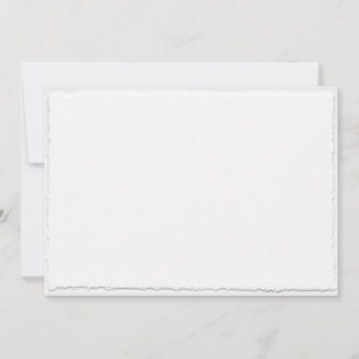 Invitation Modèle d'invitation de mariage à bordure déchirée 