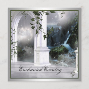 Invitation Modèle d'invitation du bal de fin d'année enchanté