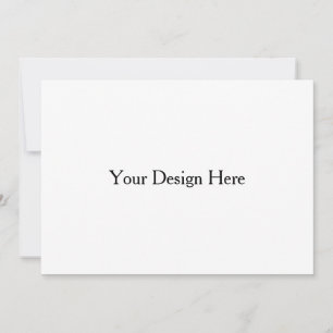 Invitation Modèle d'invitation personnalisable plat 5x7