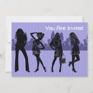 Invitation Modèle d'invitation pour une soirée entre filles