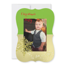 Modèle photo Gold Snowflake