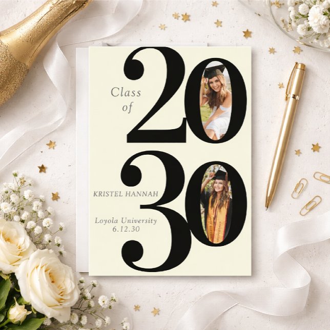 Invitation Modern Graduation Photo Invite (Créateur téléchargé)