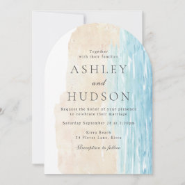 Invitation Moderne All Seasons Beach Boho Arch Mariage
