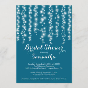 Invitation moderne de Fête de la mariée