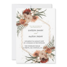  Moderne Floral Bohème Neutre Simple 