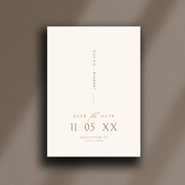 Invitation Moderne minimal élégant script Boho Enregistrer la