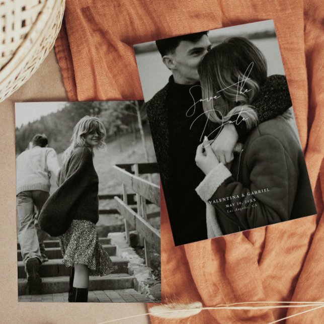 Invitation Moderne minimal Enregistrer l'invitation de date (Créateur téléchargé)