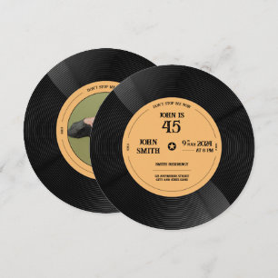Invitation ModeVinyle