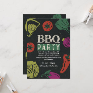 Invitation modifiable pour une soirée de jeux de B