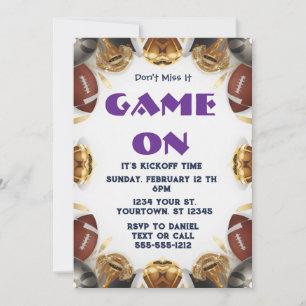 Invitation modifiable pour une soirée de visionnem