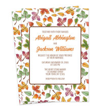 Modification du Mariage de automne Feuille
