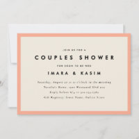 Moins Rétro Au Milieu Du Siècle Peach Couples Douc