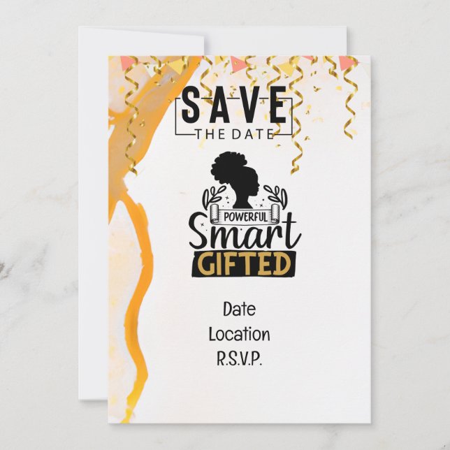 Invitation Mois de l'histoire des femmes (Devant)