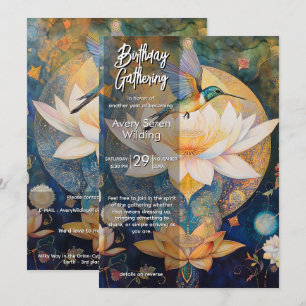 Invitation Moments en vol   Conception colibri